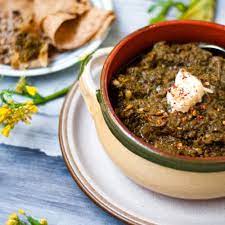 Sarson ka saag|Mustard Greens Curry Recipe - Recipe52.com