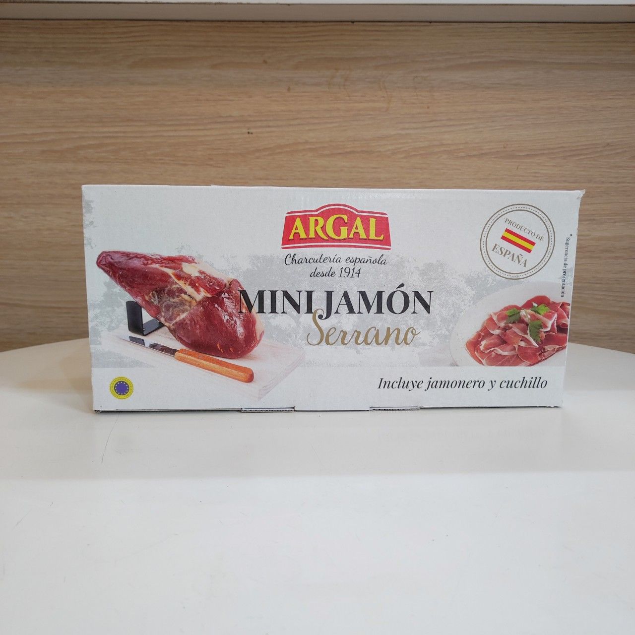 Đùi heo muối Tây Ban Nha Mini Jamon Serrano Argal 1kg